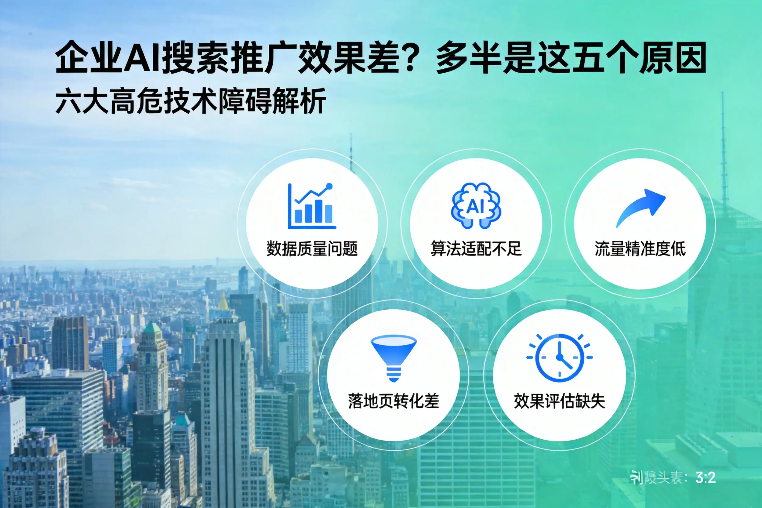 三元企业AI搜索推广效果差?多半是这五个原因